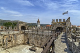 Kamerlengo is a castle and fortress in Trogir, Croatia. It was built by the Republic of Venice.