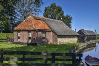 Enkhuizen, the Netherlands, September 2020. The Zuiderzeemuseum, an open air museum at the shore of