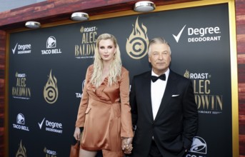 Alec Baldwin and Ireland Baldwin at the Comedy Central Roast of Alec Baldwin held at the Saban