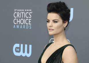 Jaimie Alexander at the 23rd Annual Critics' Choice Awards held at the Barker Hangar in Santa