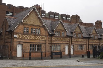 Chester. Cheshire, United Kingdom, 20 March 2024 : Lumley Place, a historic grade 2 listed terrace