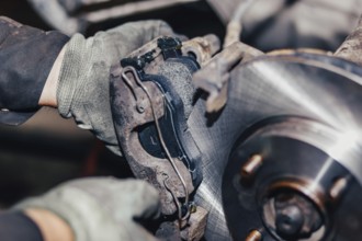 Car brake system repair