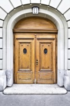 An image of an old door in Bern Swiss