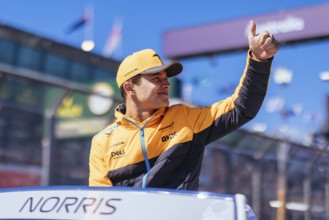 MELBOURNE, AUSTRALIA, APRIL 2: Lando Norris of Great Britain driving for McLaren Formula 1 Team at