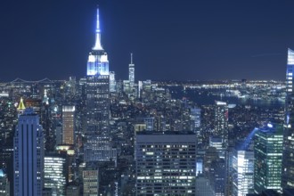 Empire State Building (taken from the Rockefeller Center Observation Deck). Shooting Location: New
