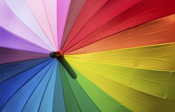 Color pattern of an umbrella background