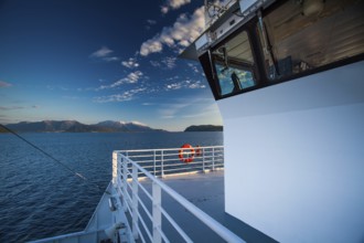 Railing with lifebuoy