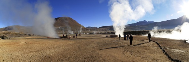 El Tatio geyser field in Chile