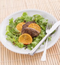 Liver with onion-orange sauce
