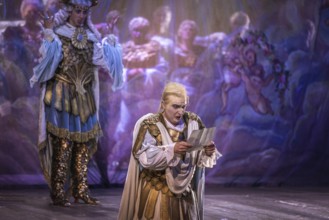 ?Xerxes? by George Frideric Handel in the production by Stefan Herheim. Revival rehearsal from 11