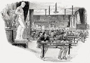 Drawing Hall, Manchester Grammar School, Manchester, England, UK, 19th century