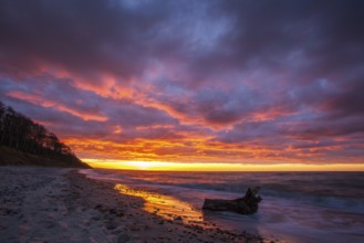 Sunset Baltic Sea