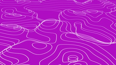 3D Topographic map background concept abstract background. Space Geography Wavy curve lines