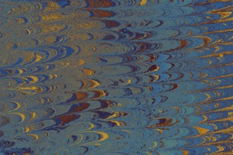 Abstract creative marble pattern texture. Traditional art of Ebru marbling