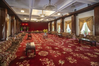 Ho Chi Minh City, Vietnam, 7 March 2023: The Reunification Palace in Ho Chi Minh City Vietnam,