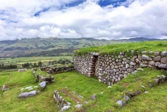 Sacsayhuaman fortress, Inca ruins in Cusco or cuzco town, Peru, South America
