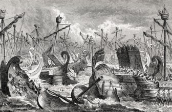 The Battle of the Aegates, Sicily on 10 March 241 BC, First Punic War
