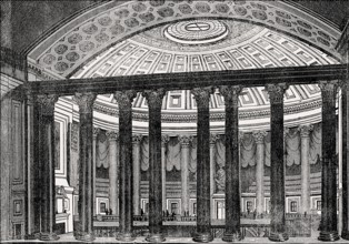 Interior of the House of Representatives Chamber, Washington State Capitol, Olympia, Washington,