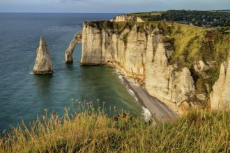 France, Normandy, The chalk cliffs of Etretat, Normandy, France, Europe