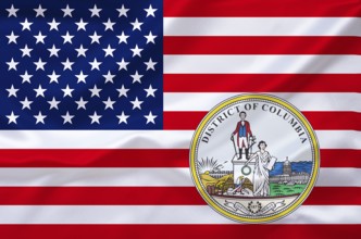 The flag and coat of arms of Columbia, Studio
