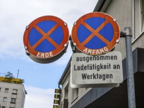 No stopping at the beginning and end. Except for loading activities on working days Austria