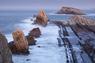 Arnia beach, Liencres natural park, Cantabria, Spain, Europe