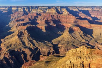 Arizona sunset Grand Canyon National Park Yavapai Point USA