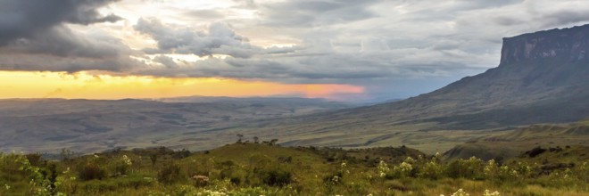 Mount Roraima banner web, Venezuela, South America