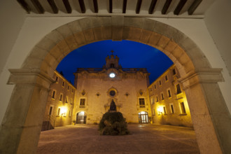 SPAIN Balearic Islands, Mallorca.Santuario de Lluc, Escorca