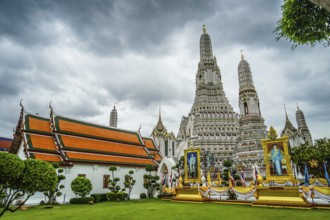 Wat Pole Han Temple (Thailand Bangkok). Shooting Location: Bangkok, Thailand, Asia