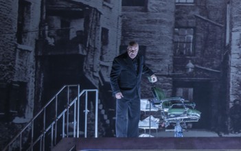 BERLIN, Germany - November 2024: Sweeney Todd (The Demon Barber of Fleet Street) - A musical