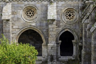 Claustro, construido entre 1317 y 1340, estilo gótico, catedral de Évora, Basílica Sé Catedral de