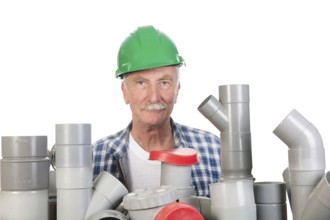 Plumber confused by assortment pvc tubes