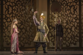 Marius Petipa brought the choreography 'LA BAYADERE' to the stage in St Petersburg in 1877.