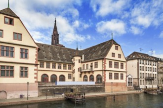 Renaissance building of the former slaughterhouse (Grande boucherie) in Starasbourg, France, Europe