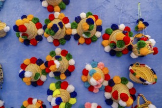 Headwear from Chefchaouen, Morocco, Africa