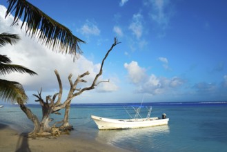 Mahahual Caribbean beach in Costa Maya of Mayan Mexico