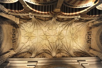 La Mezquita, Mosque, Cathedral of Cordoba, Cordoba, Andalusia, Spain, Europe, Elaborately designed