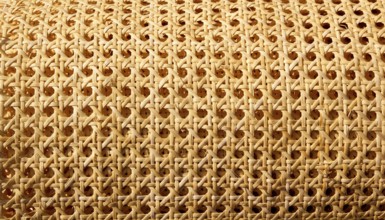 Enea grid handcraft for chair seats in Mediterranean