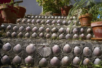 Tazones villagesea shell stairs of Asturias in Spain