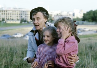 Astrid Lindgren. Swedish author of childrens books, songs and novels. Born 14 november 1907 - 28