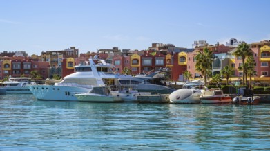 Hurghada Marina, Hurghada, Red Sea, Egypt, Africa