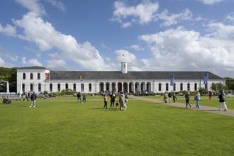 Conversation House, spa hotel, spa garden, Norderney, East Frisian Island, East Frisia, Lower