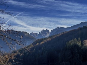Tyrolean Alps, behind Wilder Kaiser, Tyrol, Austria, Europe