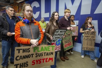 Detroit, Michigan - Michigan residents rallied against Trump Administration policies that are