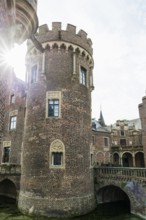 Moated castle, Schloss Paffendorf, Bergheim, Rhine-Erft district, North Rhine-Westphalia, Germany,