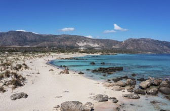 Elafonissi beach, south-west Crete, Crete, Greece, Europe