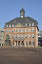 Baroque Neustadt Town Hall and Brothers Grimm National Monument, Brothers, German Fairy Tale Route,