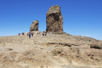 Roque Nublo in Parque Rural del Nublo, Las Palmas Province, Gran Canaria, Canary Islands, Spain,