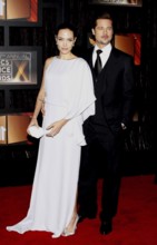 Angelina Jolie and Brad Pitt at the 14th Annual Critics' Choice Awards held at the Santa Monica